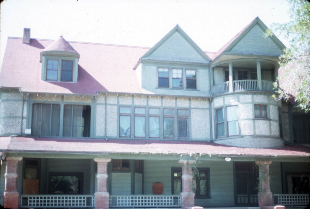 Daniel Freeman Mansion pre-demolition June 20, 1962 - Inglewood Public Library Collection